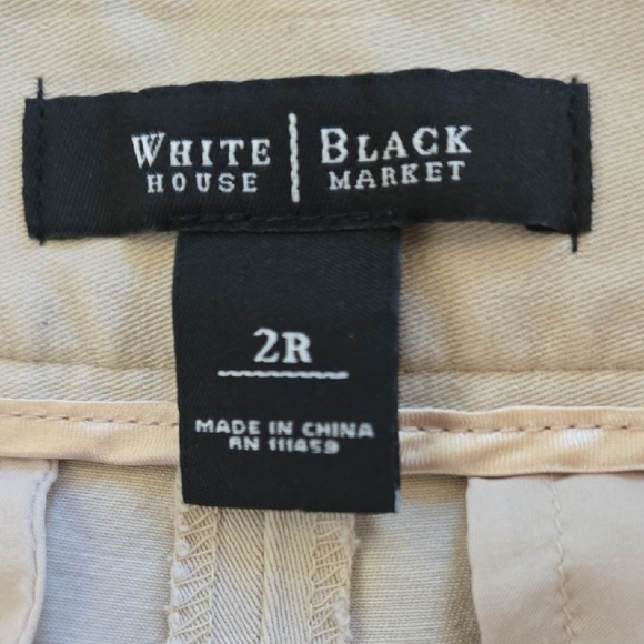 White House Black Market Cream Trousers - Picture 4 of 7